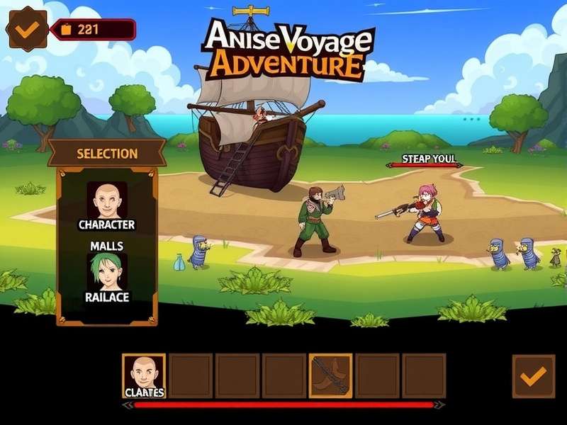 Anise Voyage Adventure Character Selection Screen